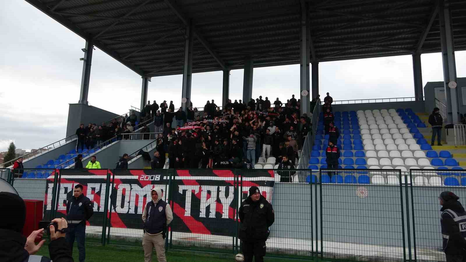 Gergin geçen maçların kazananları Osmaneli takımları oldu
