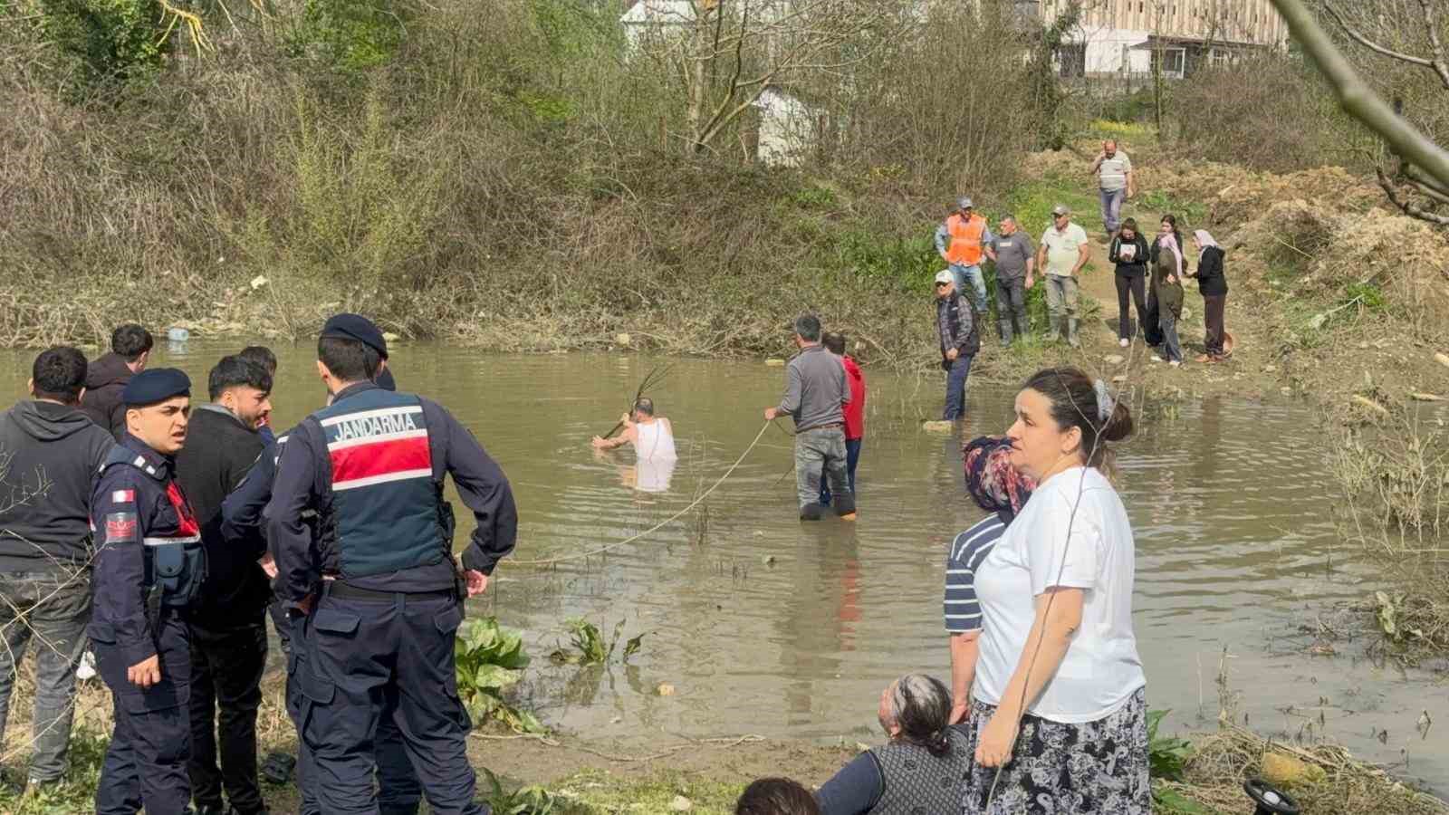 Geriye sadece oyuncağı kaldı
