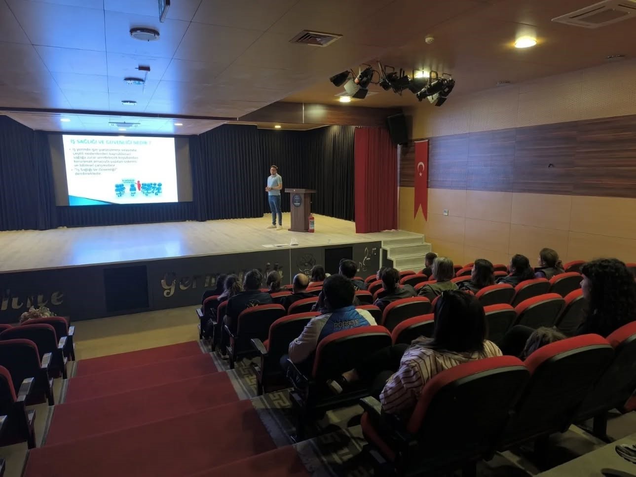 Germencik Belediyesi’nden personele iş güvenliği eğitimi
