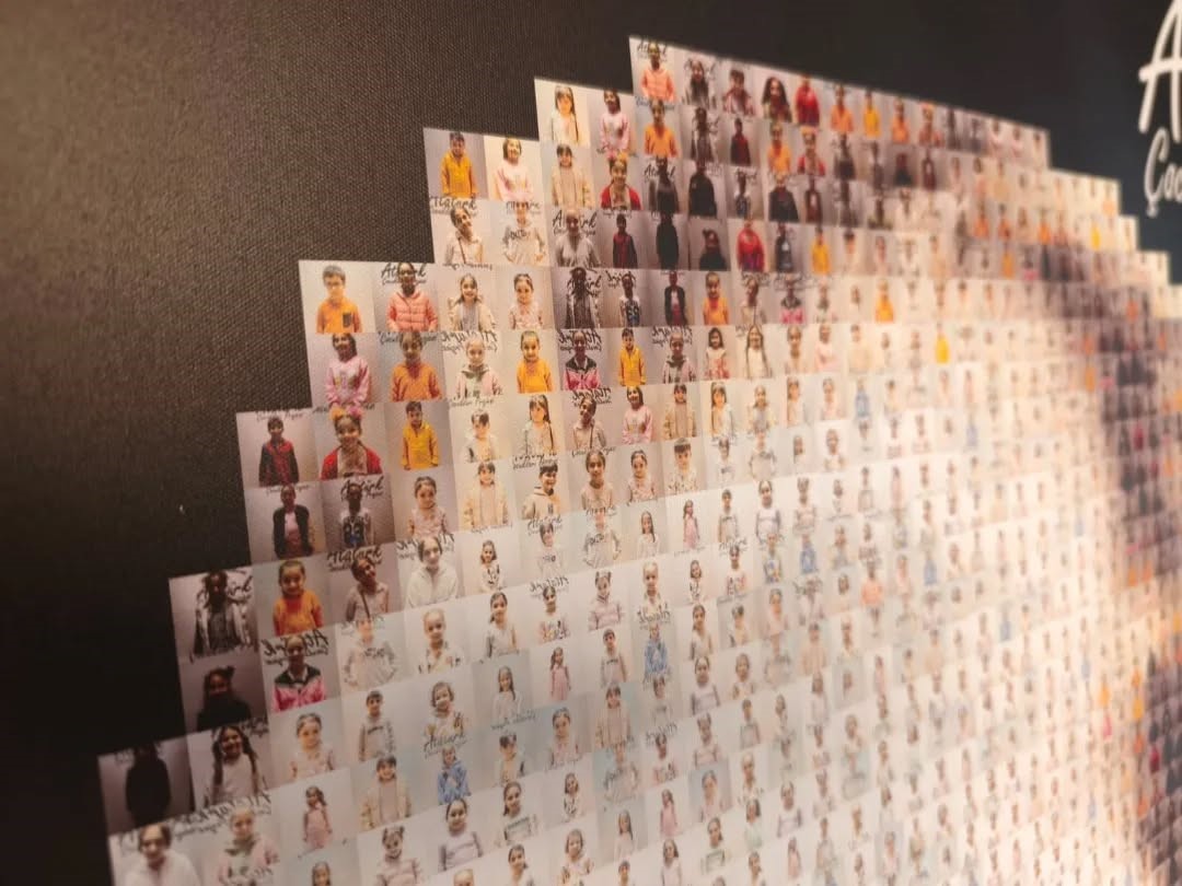 Germencik’te 500 çocukla Atatürk portresi oluşturuldu
