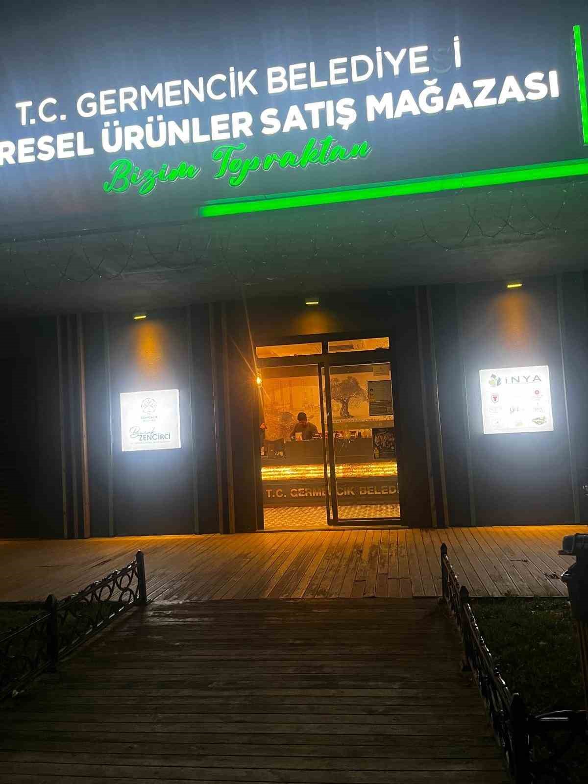 Germencik’te belediyenin satış mağazasına silahlı saldırı
