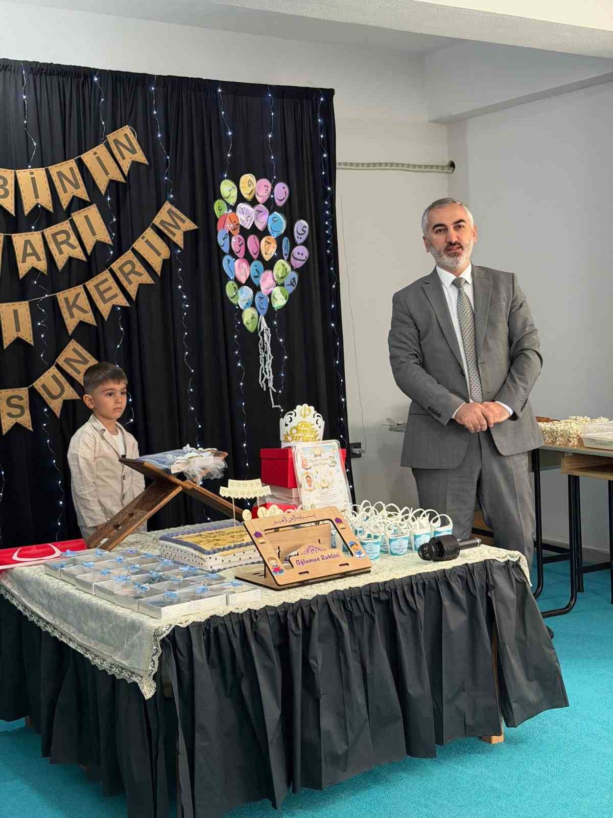 Germencik’te miniklerden Kur’an’a geçiş sevinci
