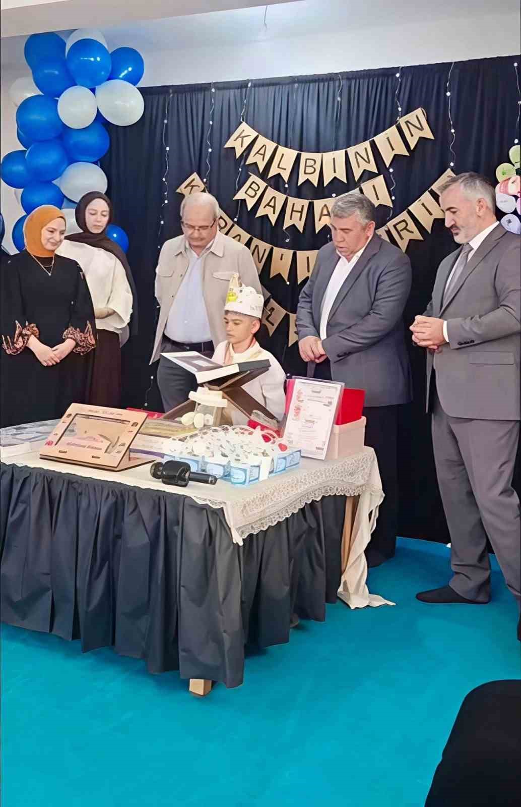 Germencik’te miniklerden Kur’an’a geçiş sevinci
