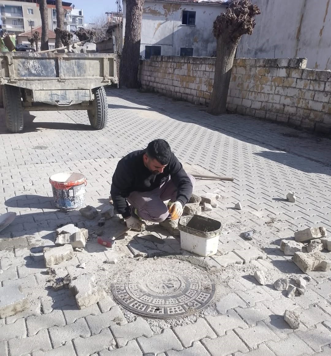 Germencik’te sokaklar yenileniyor
