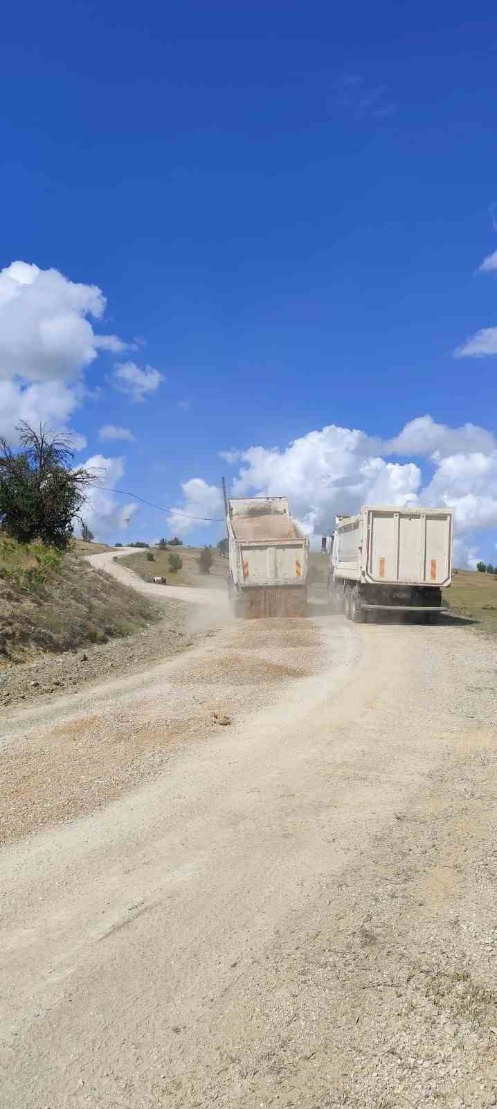 Gerze’de köylerin altyapısı güçlendirildi
