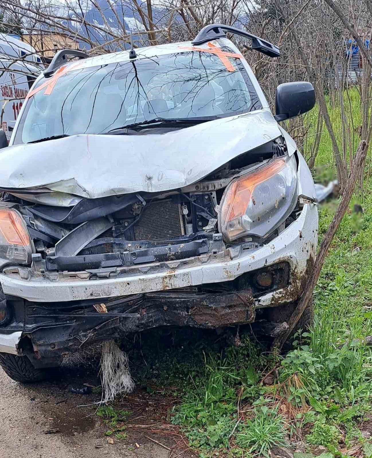 Giresun’da trafik kazası: 1 ölü
