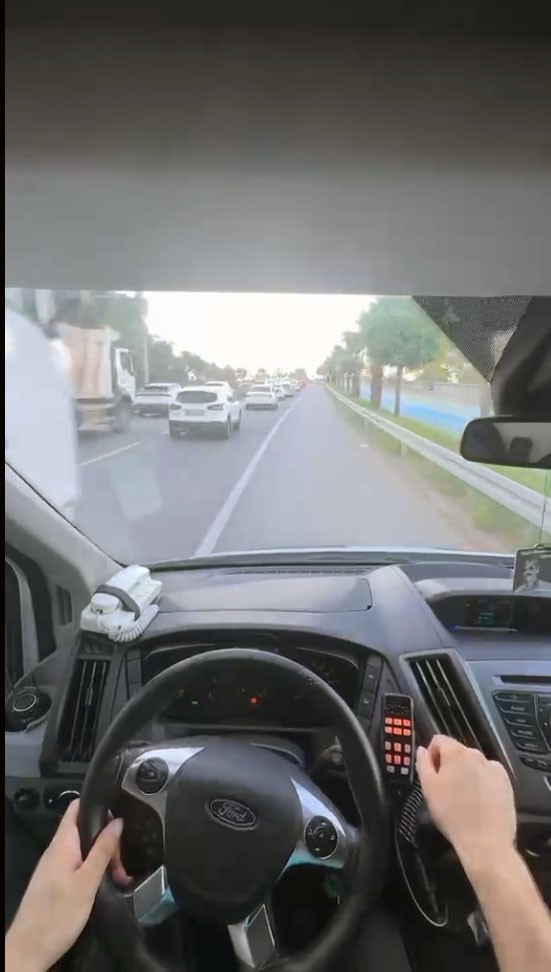 Giresun’da trafikte ambulans duyarlılığı
