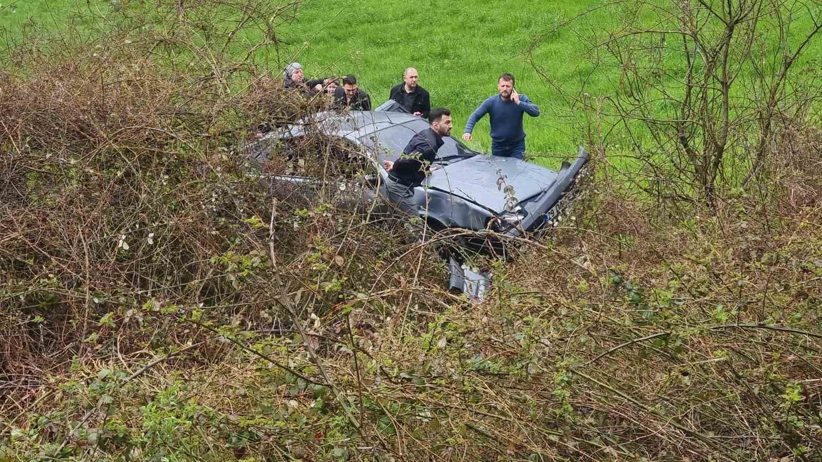 Giresun’dan Sinop’a gelen aile kaza yaptı: 5 yaralı
