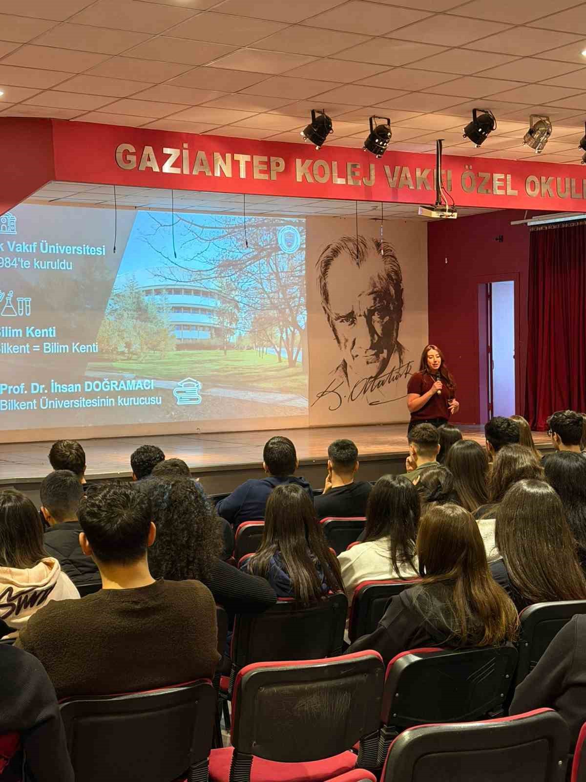 GKV Liselerinde geleceğe yön veren kariyer çalışmaları start aldı
