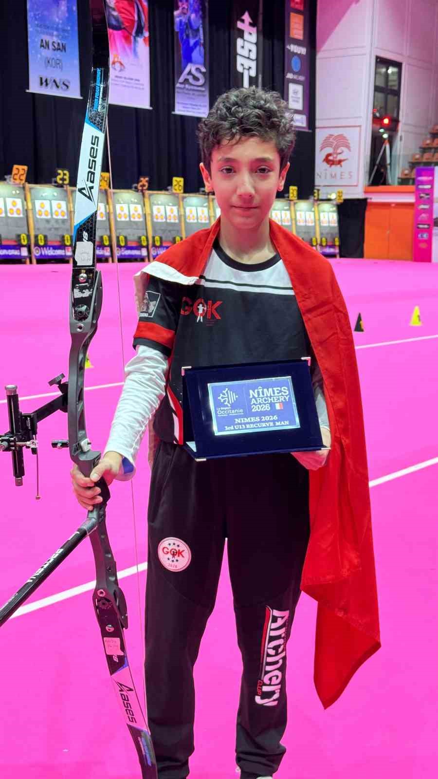 GKV’li Mehmet Akif Şahin dünya üçüncüsü oldu
