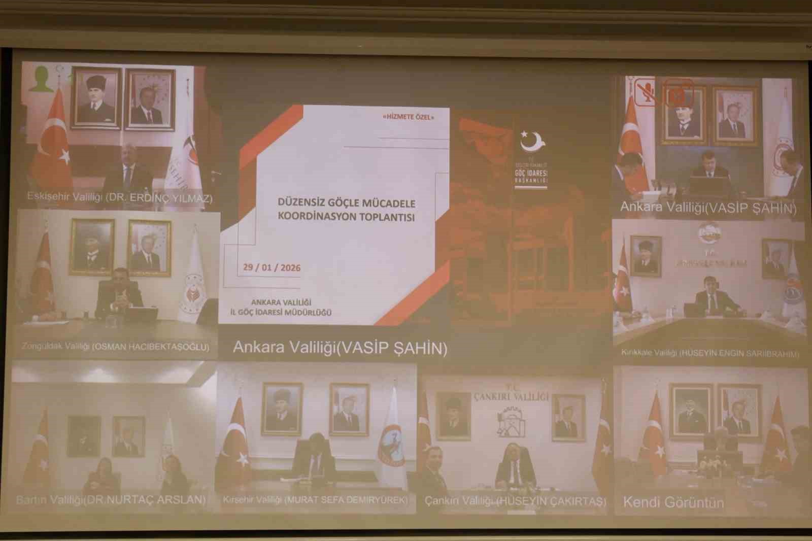 Göçle mücadele bölge toplantısı yapıldı
