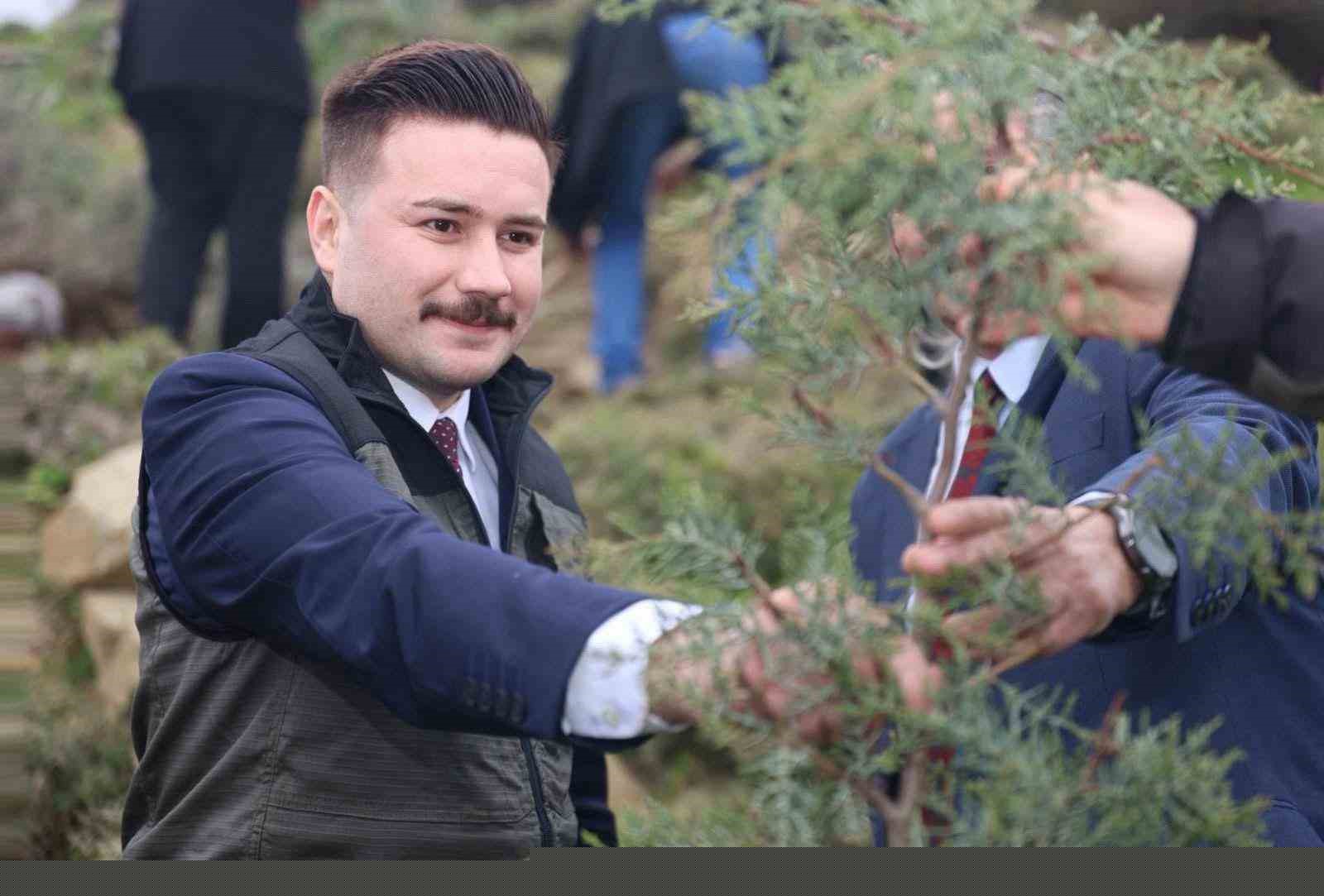 Gökçeada’da fidanlar toprakla buluştu
