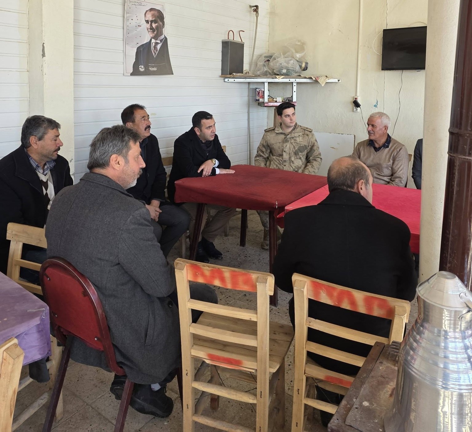 Gölbaşı Kaymakamı Algın’dan Harmanlı Belediyesi’ne ziyaret
