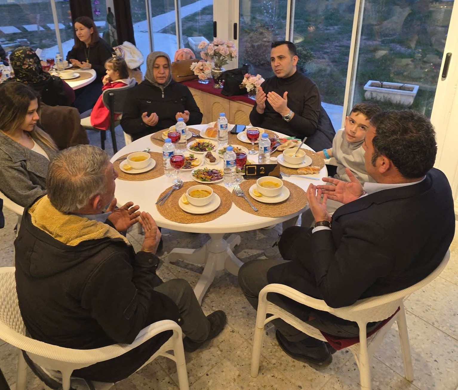 Gölbaşı’nda şehit yakınları ve gazilerle iftar programı
