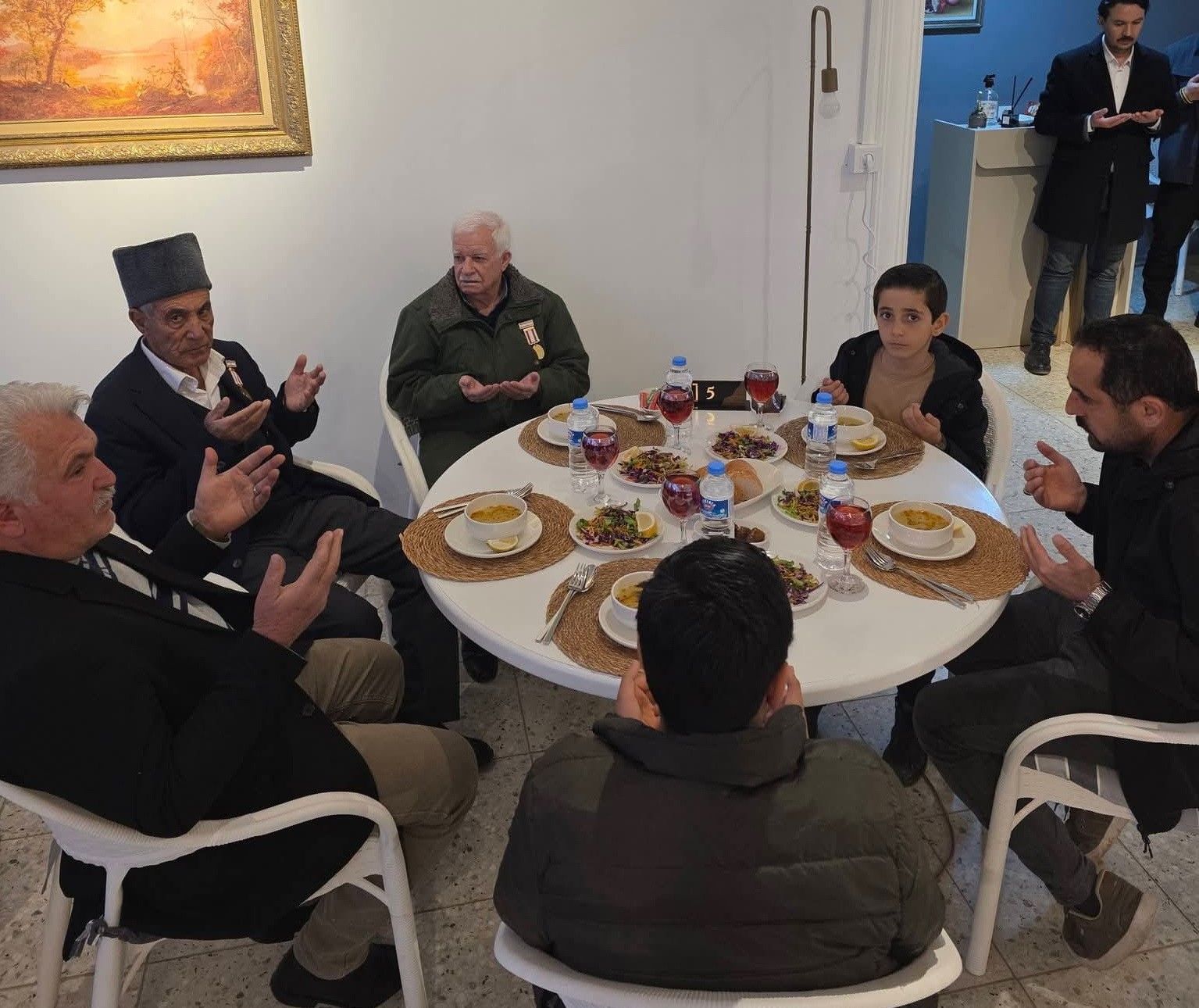 Gölbaşı’nda şehit yakınları ve gazilerle iftar programı

