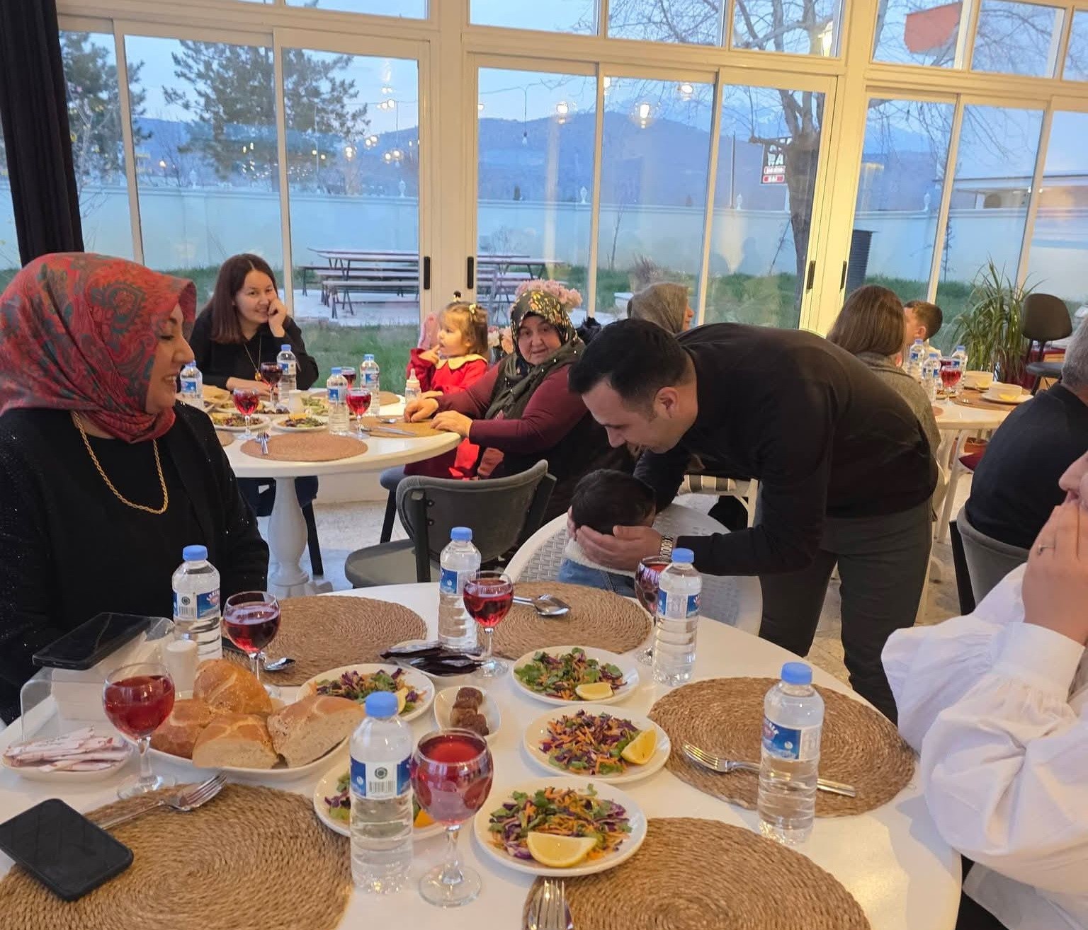 Gölbaşı’nda şehit yakınları ve gazilerle iftar programı
