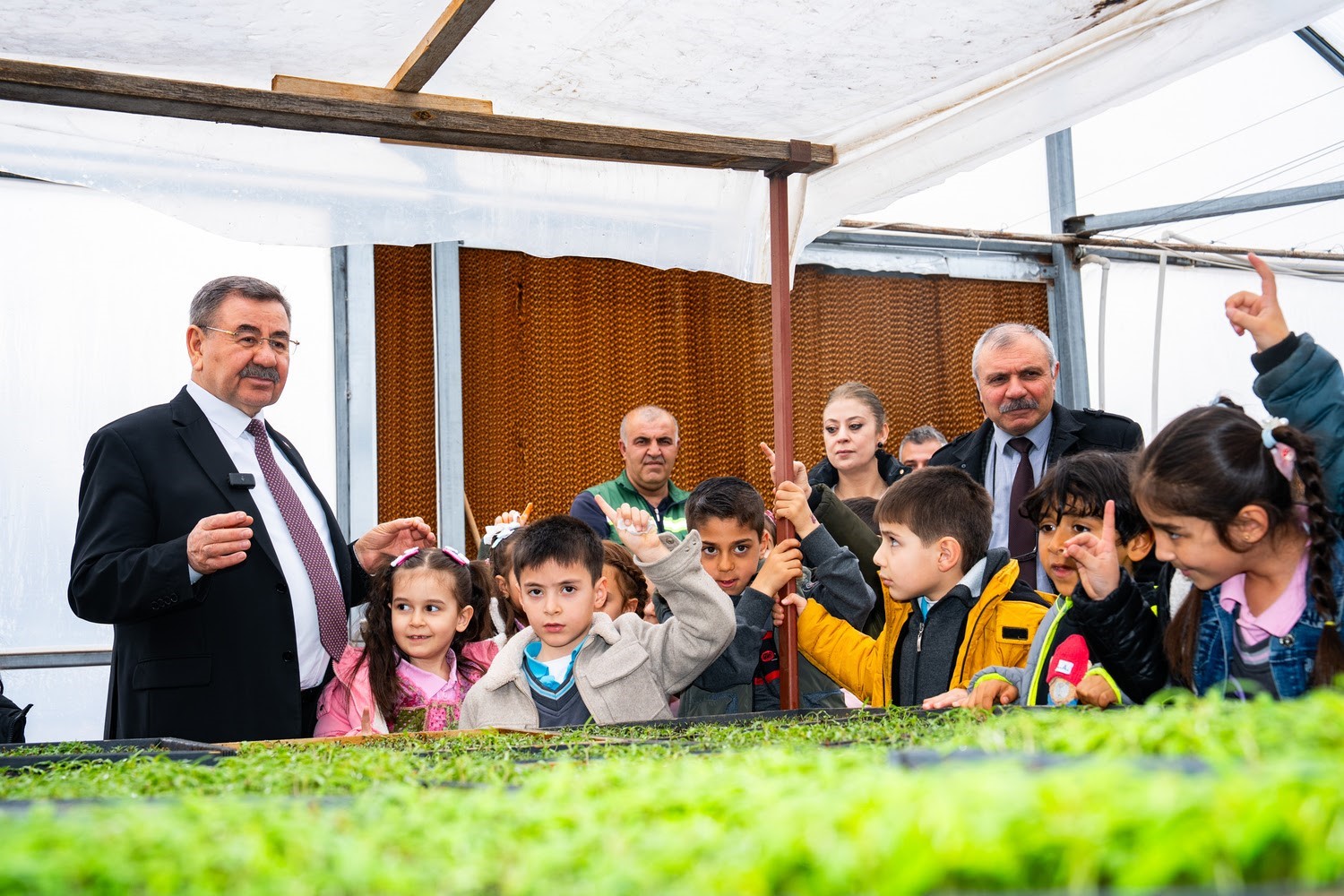 Gölbaşı’nda yerli ata tohumları toprakla buluştu
