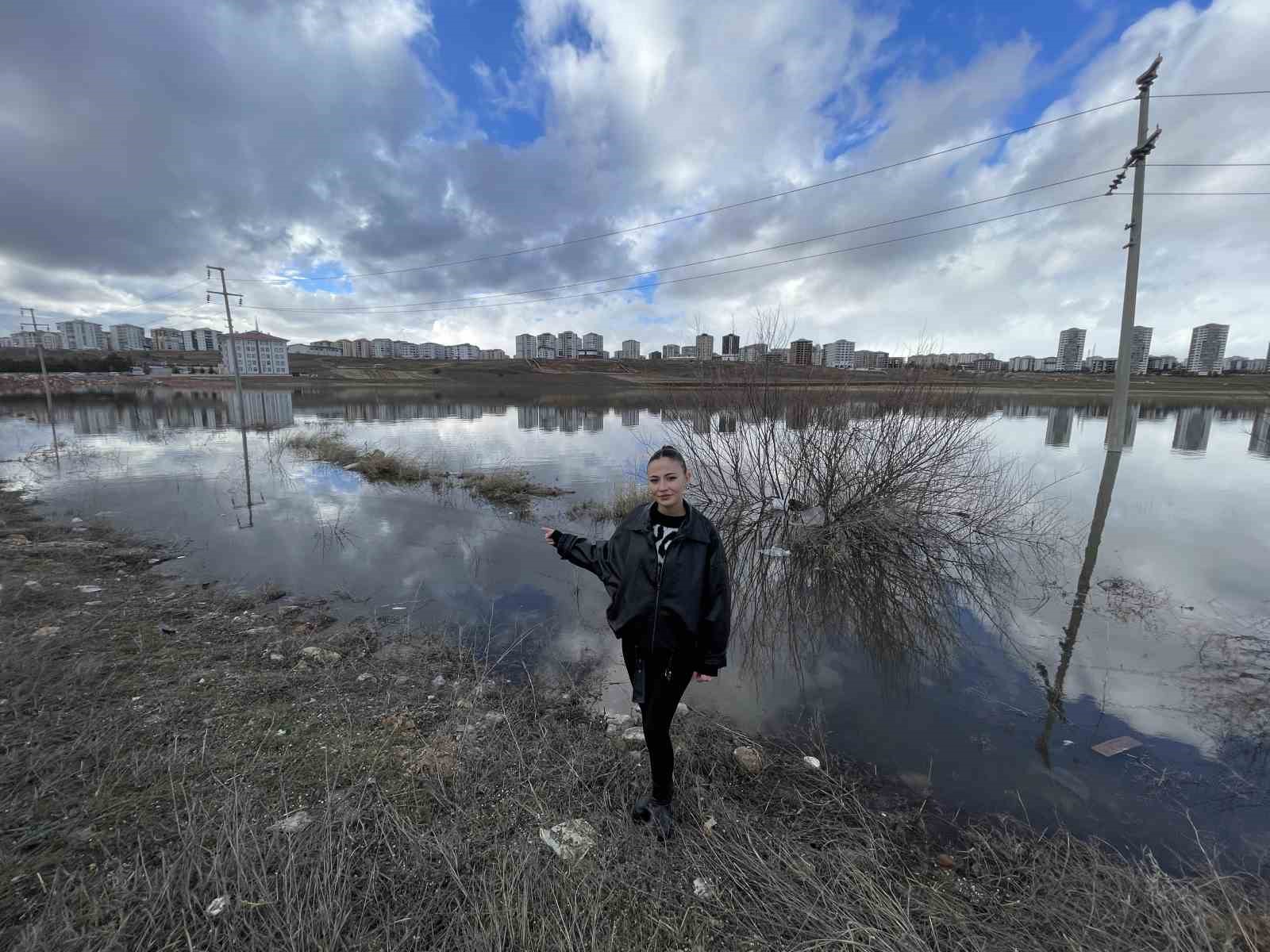 Göller kurumuştu, şimdi ise tarım arazileri göle döndü
