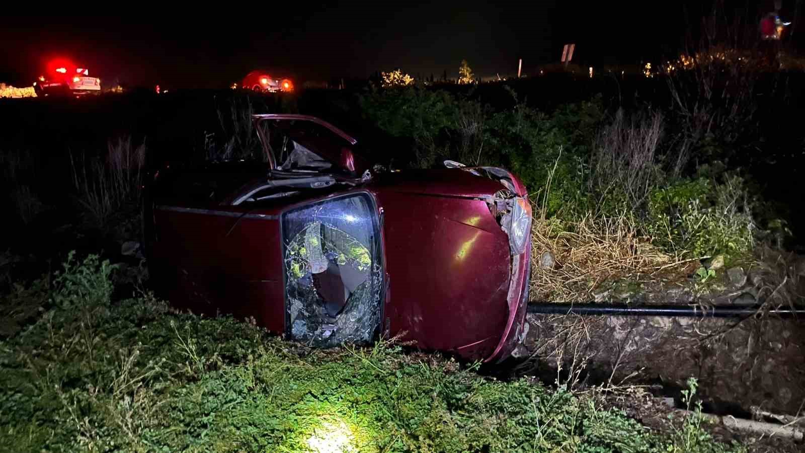 Gönen’de meydana gelen kazada araçta sıkışan şahıs kurtarıldı
