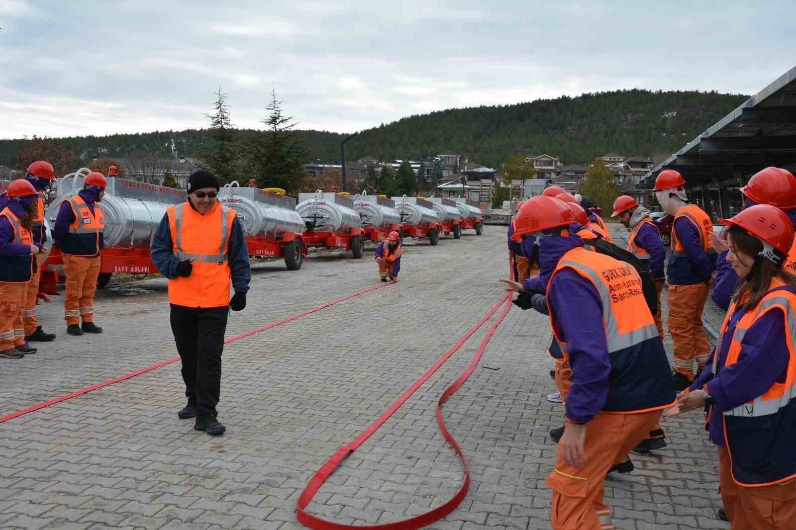 Gönüllüler, "Yeşil Vatan" için eğitim aldı
