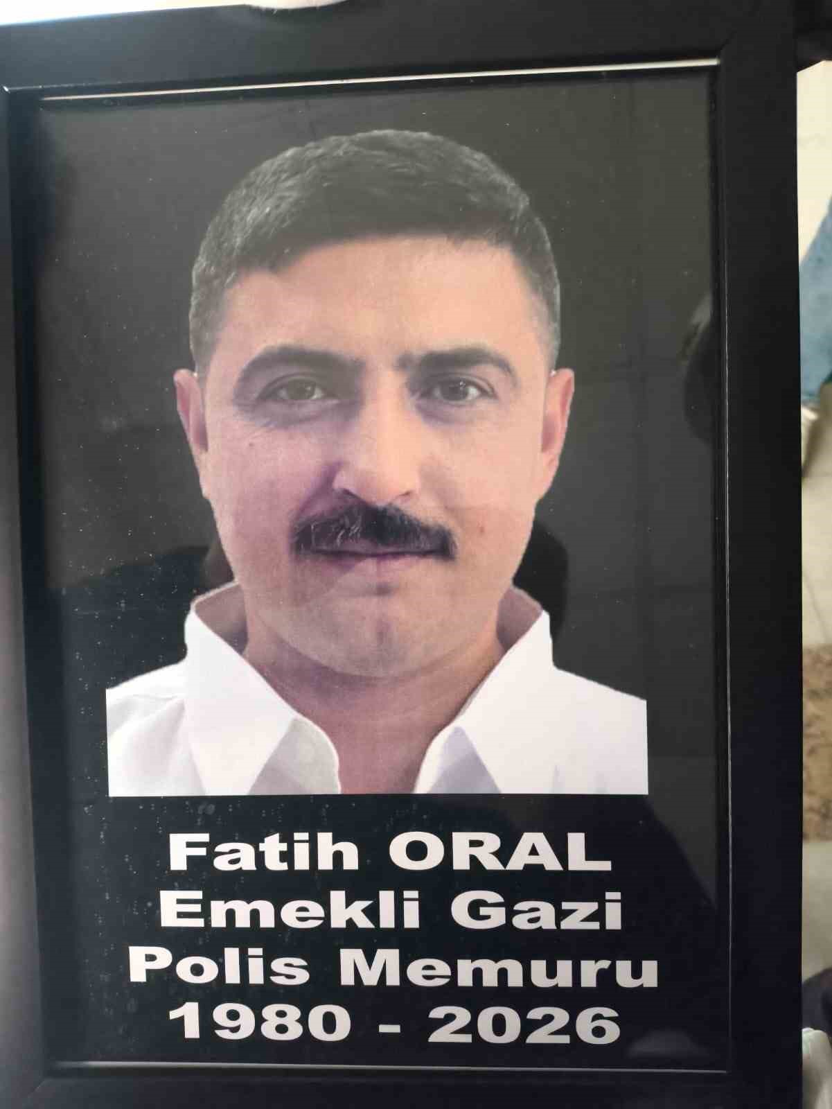 Görev şehidi polis memuru Fatih Oral son yolculuğuna uğurlandı
