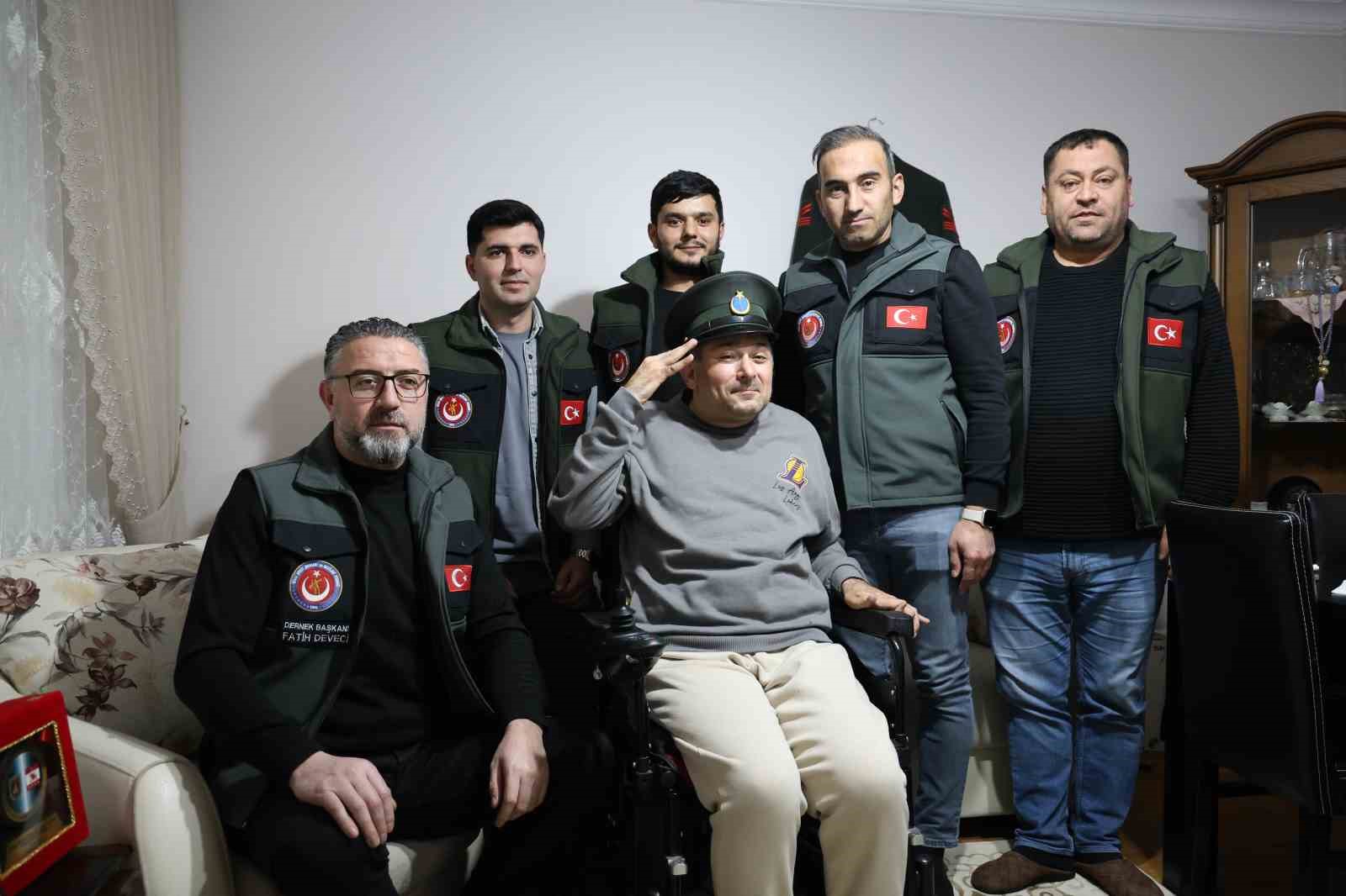 Görevi başında felç oldu, 5 yıldır gazilik unvanının verilmesini bekliyor
