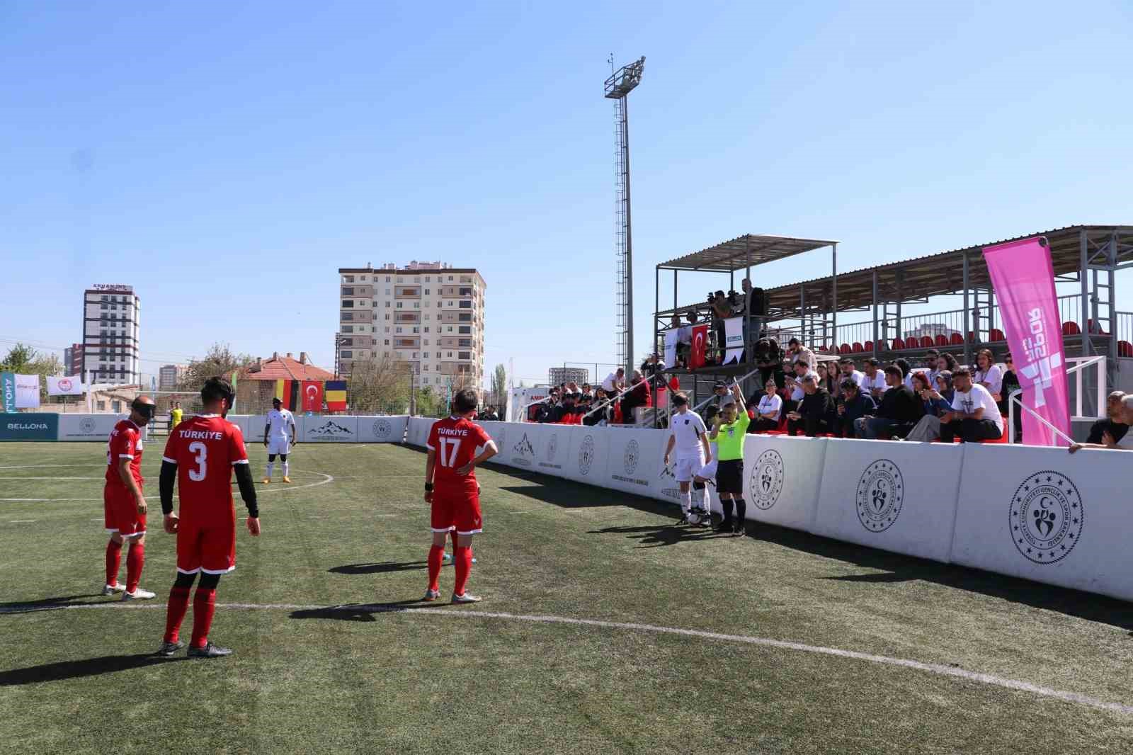 Görme Engelliler Milli Takımı Almanya’yı 1-0 yendi
