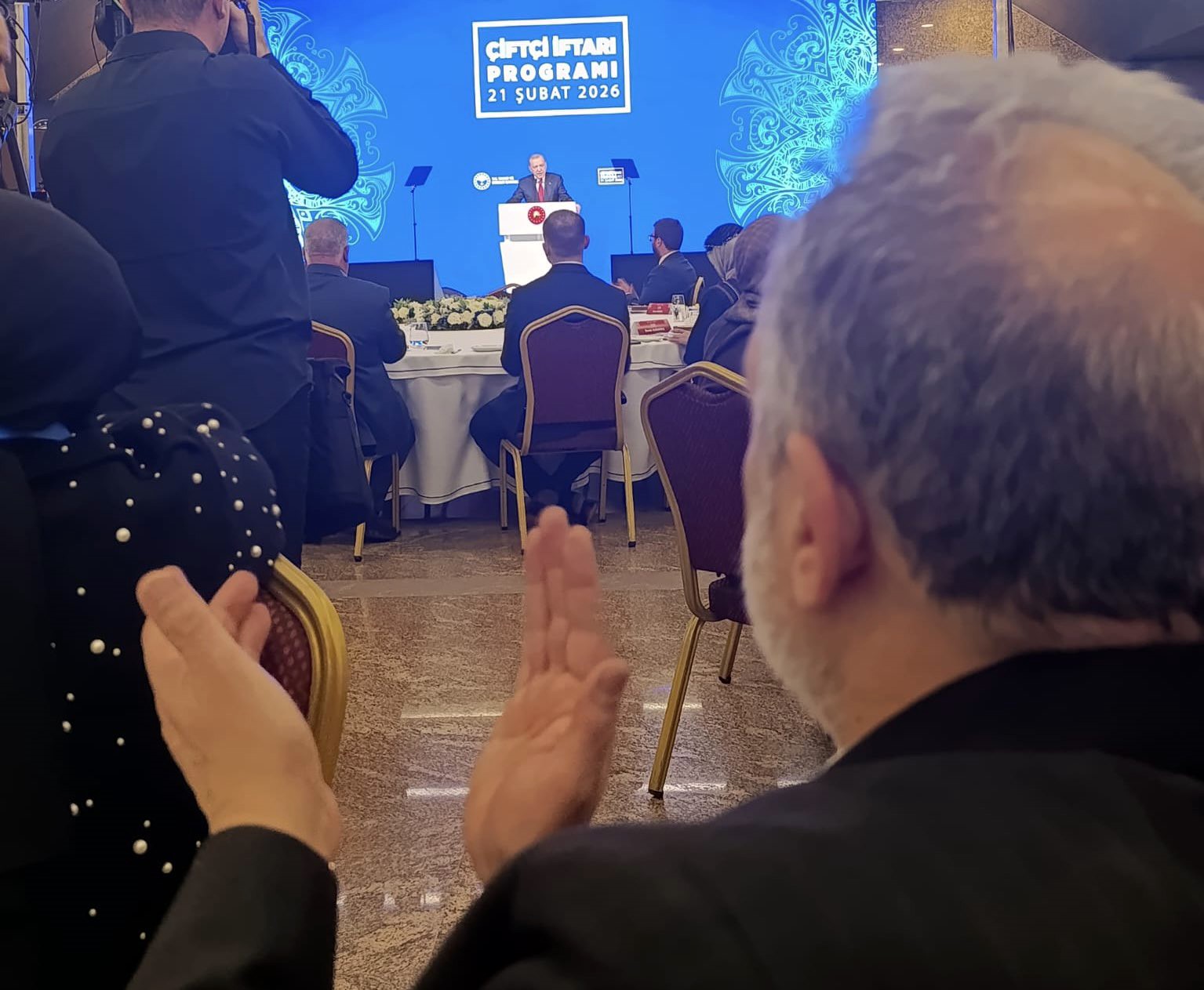 Grup Şantiye, Cumhurbaşkanı Erdoğan’ın iftarında
