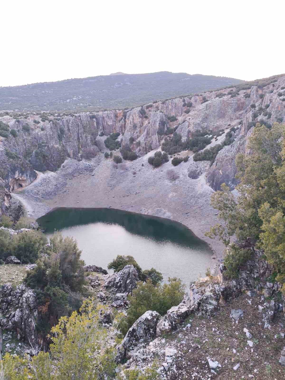 Gümüşdere Obruğu yeniden suya kavuştu
