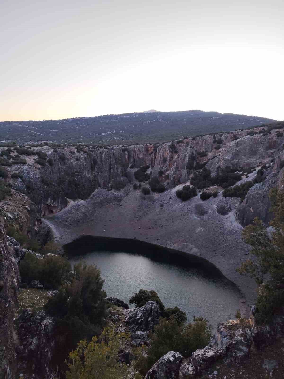 Gümüşdere Obruğu yeniden suya kavuştu
