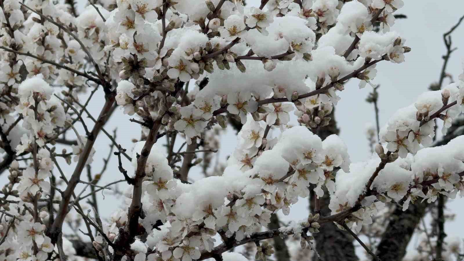 Güneşin açmasıyla oluşan eşsiz kar manzaraları dronla görüntülendi
