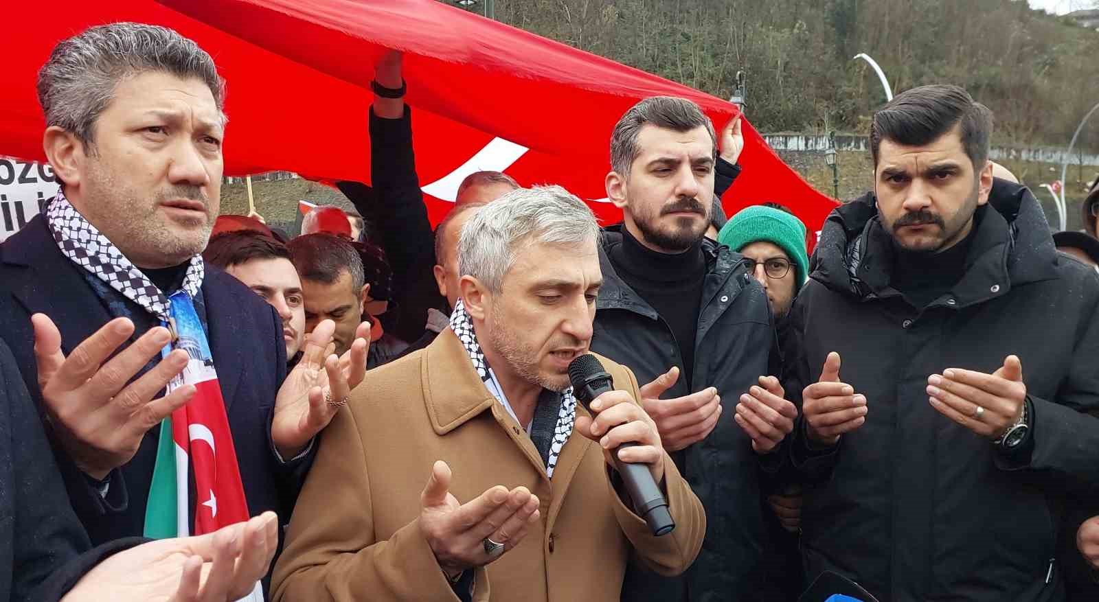 Güneysu’dan Galata’ya destek yürüyüşü
