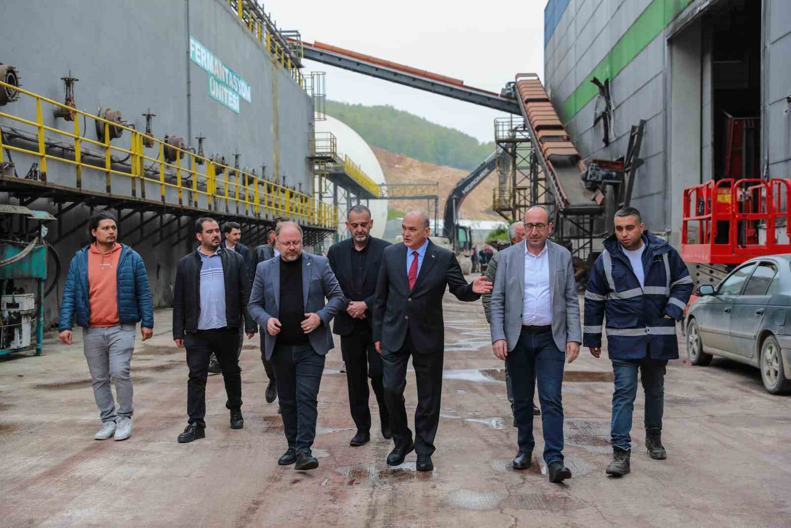 Günlük 800 ton atık işlenecek
