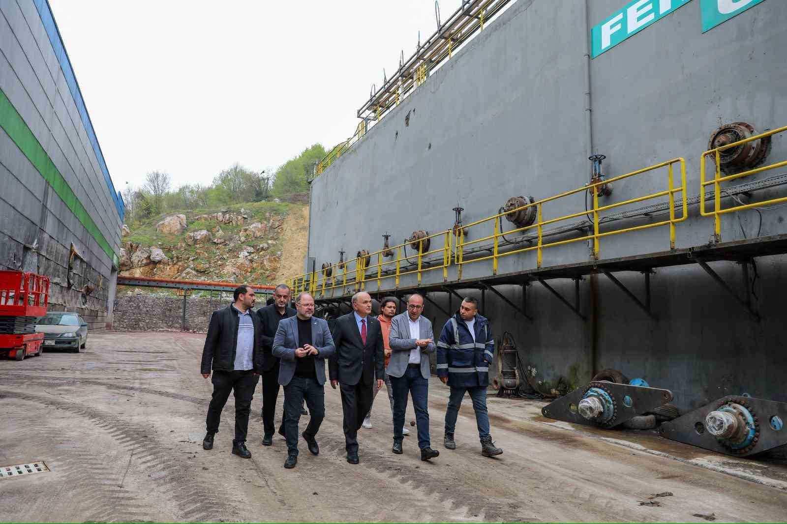 Günlük 800 ton atık işlenecek
