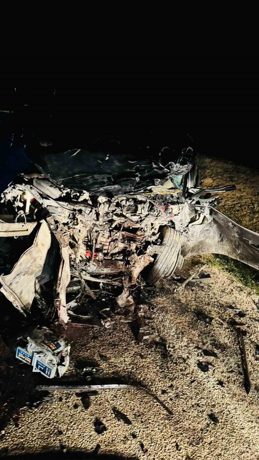 Günyüzü Kaymakamı trafik kazası geçirdi: 1 ölü, 2 yaralı
