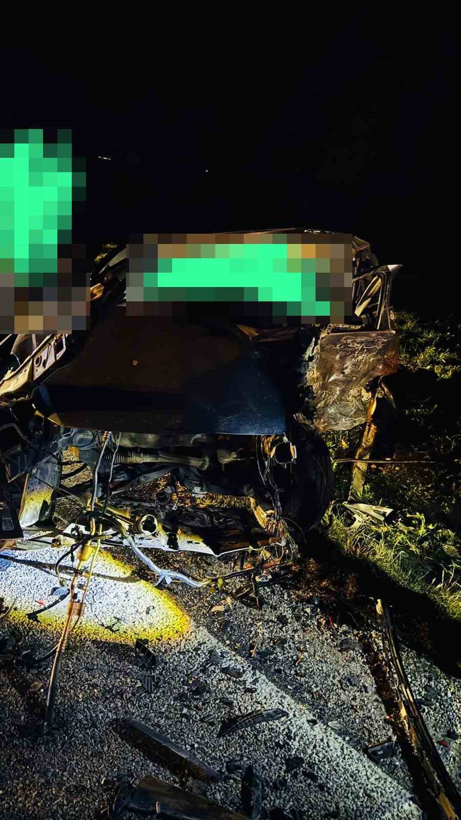 Günyüzü Kaymakamı trafik kazası geçirdi: 1 ölü, 2 yaralı
