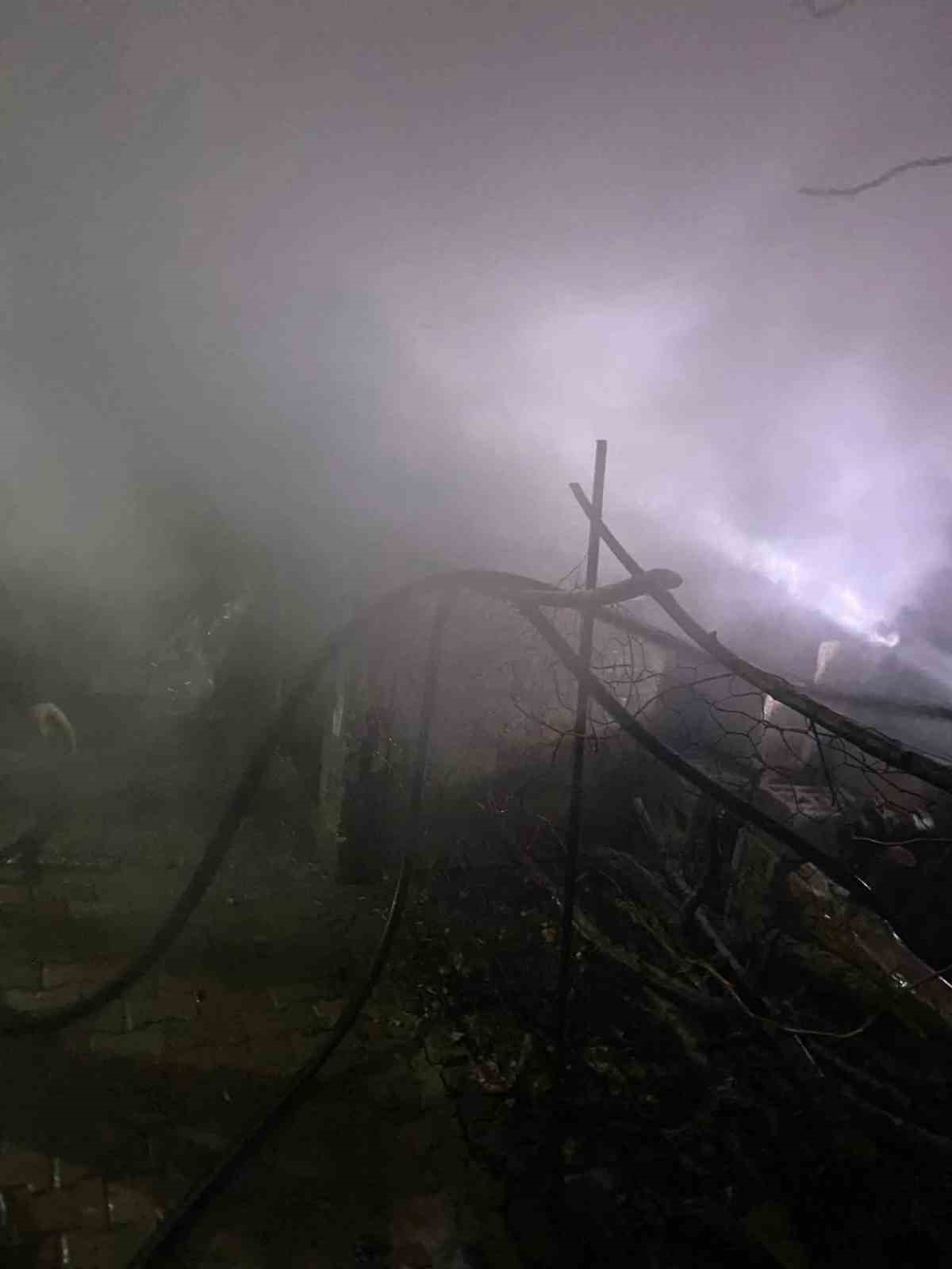 Güroymak’ta korkutan yangın
