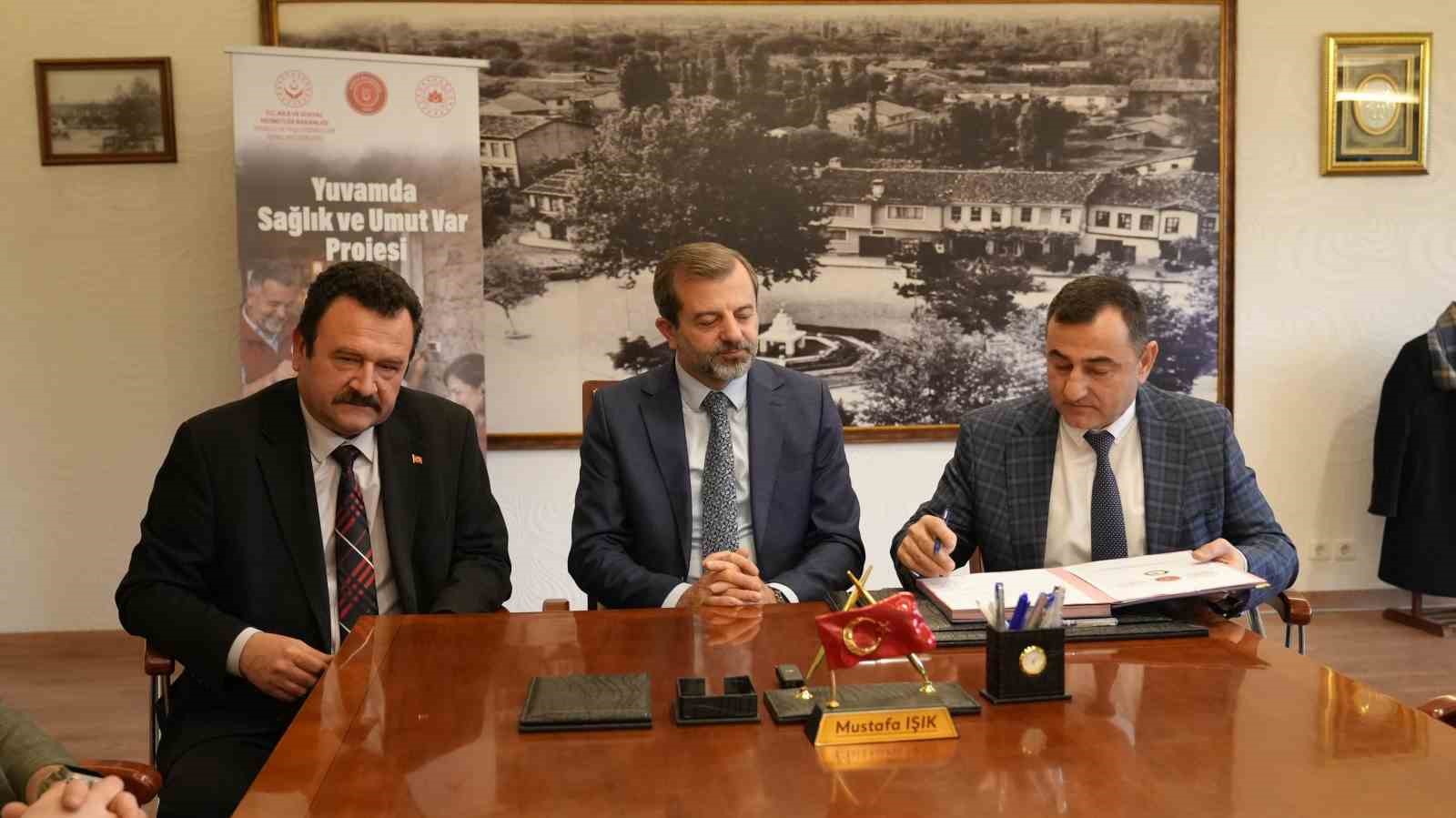 Gürsu’da ’Yuvamda Sağlık ve Umut var’ projesi
