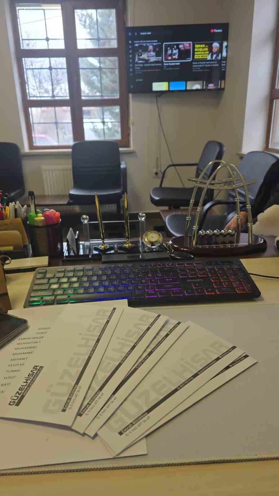 Güzelhisar Mahallesi muhtarından anlamlı bayram buluşması
