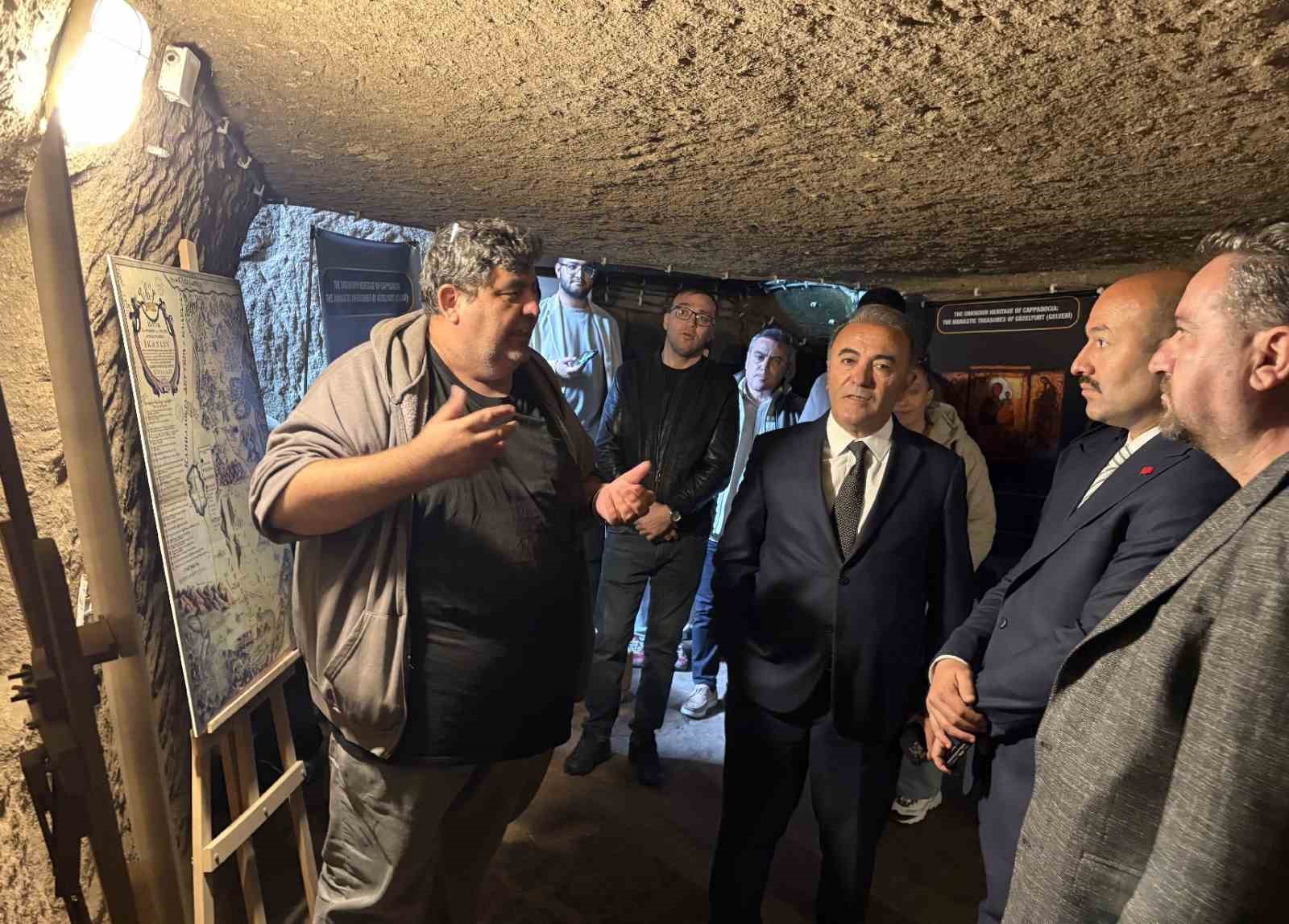 Güzelyurt’tun yeraltı şehrinde "Gizli hazine" sergisi
