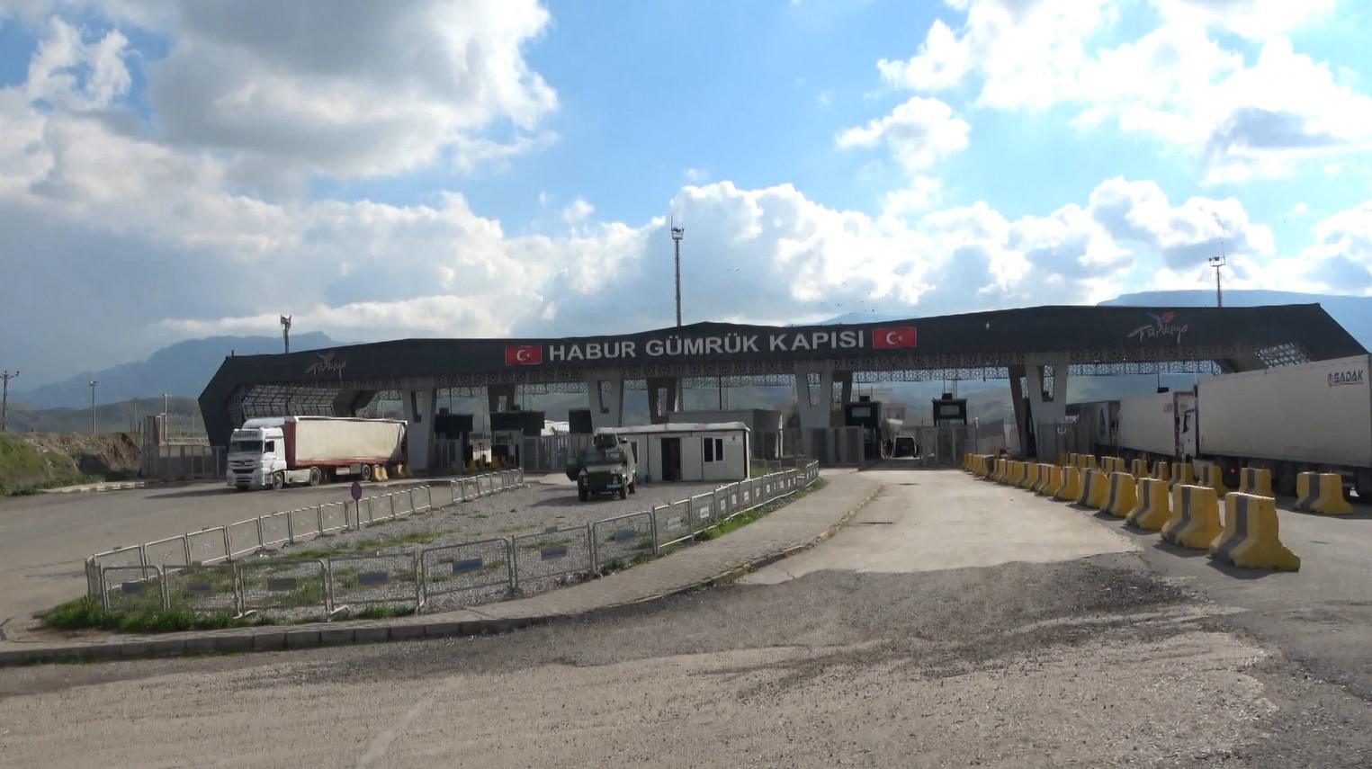 Habur Sınır Kapısı ihracatta rekora imza attı
