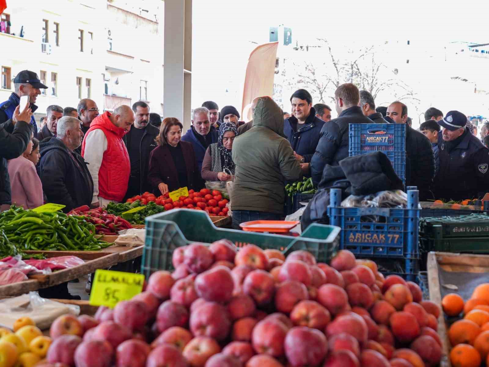 Hacıbaba pazar yeri açıldı
