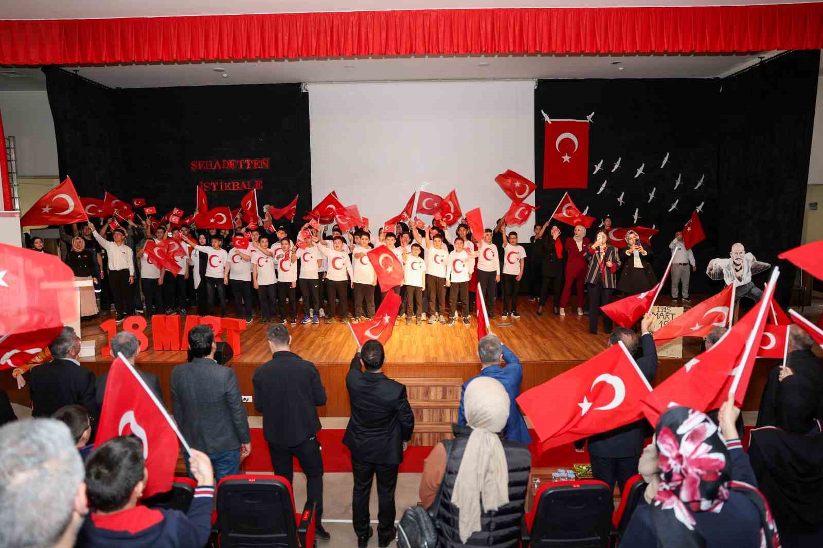 Hacılar’da Çanakkale ruhu coşkuyla anıldı
