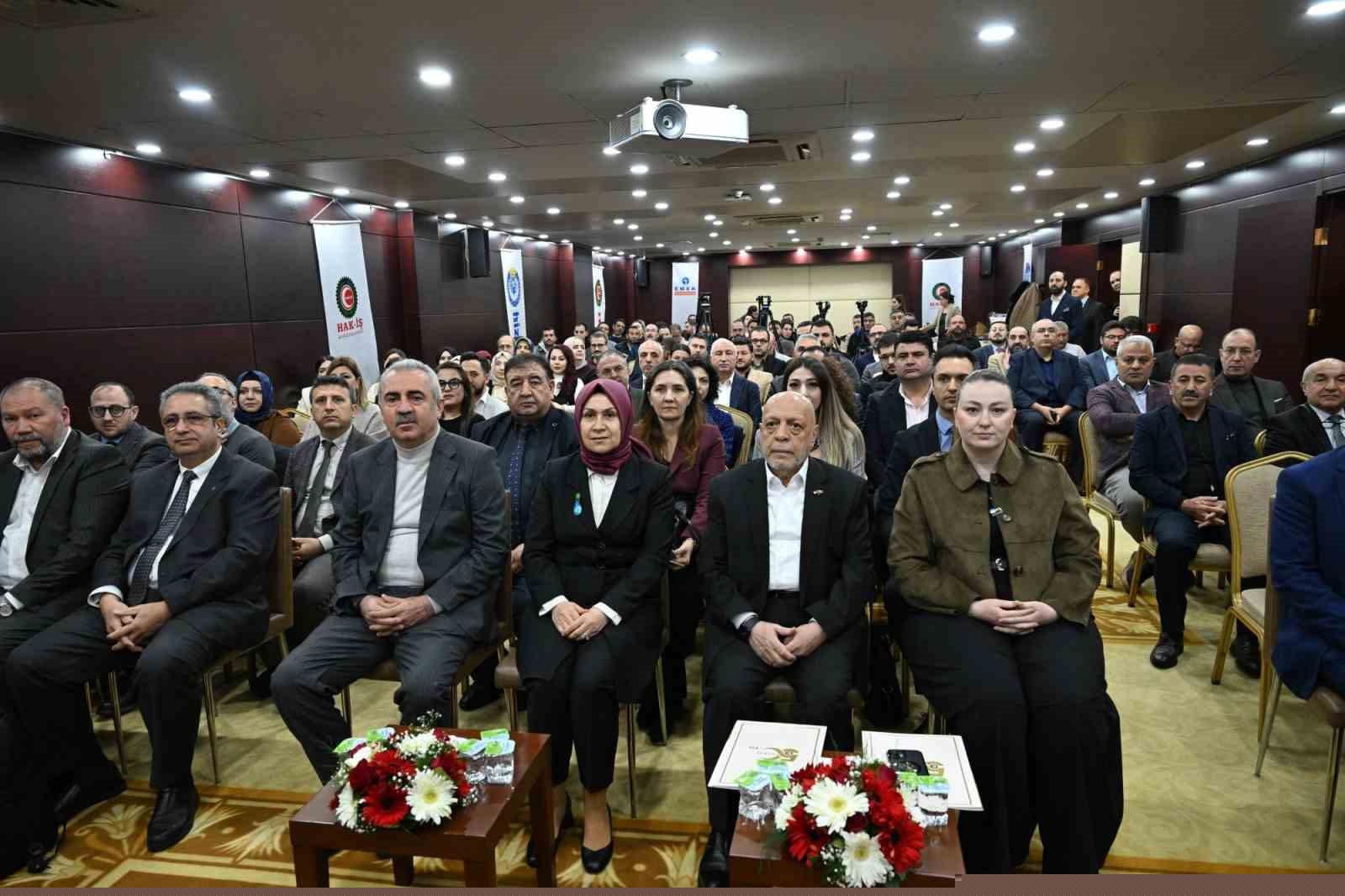 HAK-İŞ Başkanı Arslan: "Suyun ticarileştirilmesine karşı cepheden bir mücadele başlatan Türkiye’de tek konfederasyonuz"
