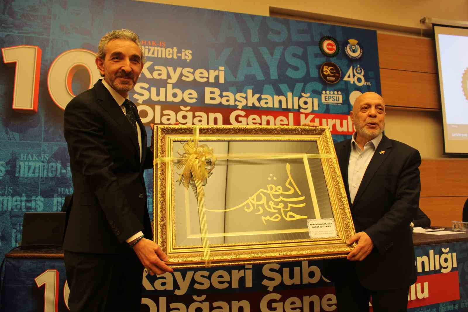 HAK-İŞ Konfederasyonu Genel Başkanı Arslan: "Vergi sistemimizde ciddi bir sorun var"
