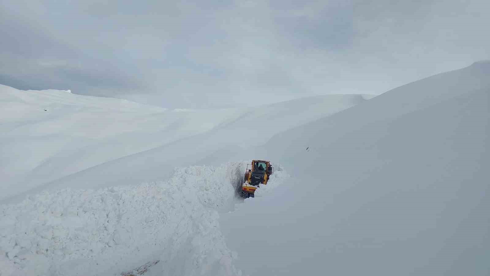 Hakkari’de karla mücadele: 143 yerleşim yerinin yolu ulaşıma açıldı
