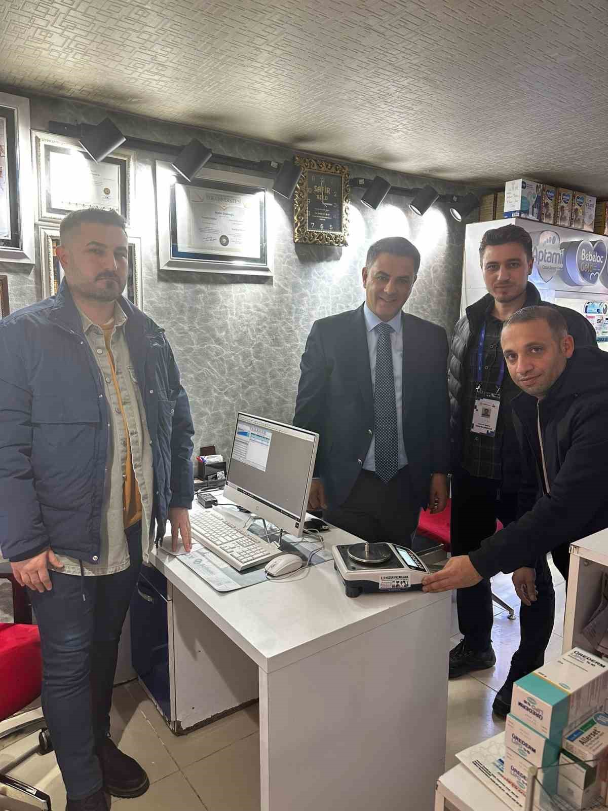 Hakkari’de ölçü ve tartı aletleri denetleniyor
