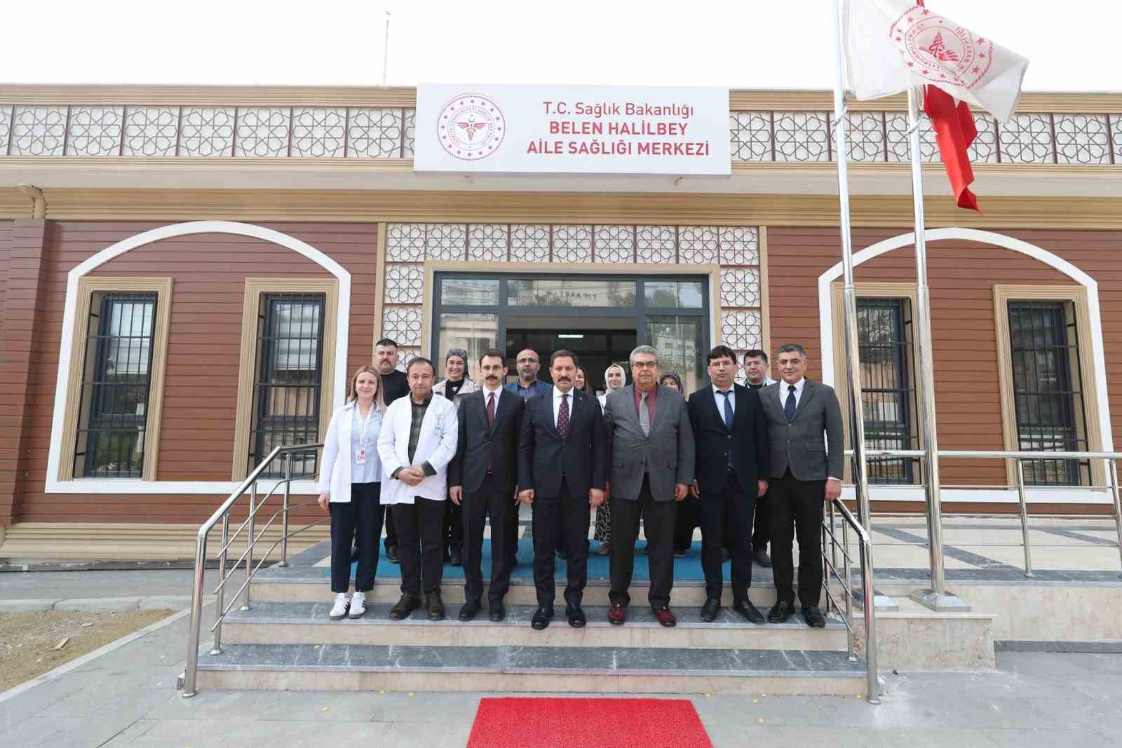 Halilbey Aile Sağlığı Merkezi hizmete girdi
