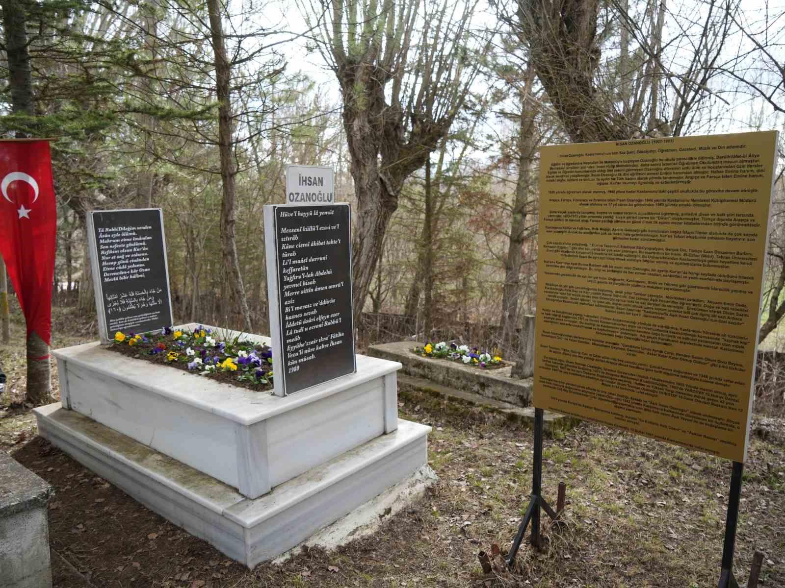 Halk Ozanı İhsan Ozanoğlu vefatının 45. yılında dualarla anıldı
Halk Ozanı İhsan Ozanoğlu vefatının 45. yılında dualarla anıldı