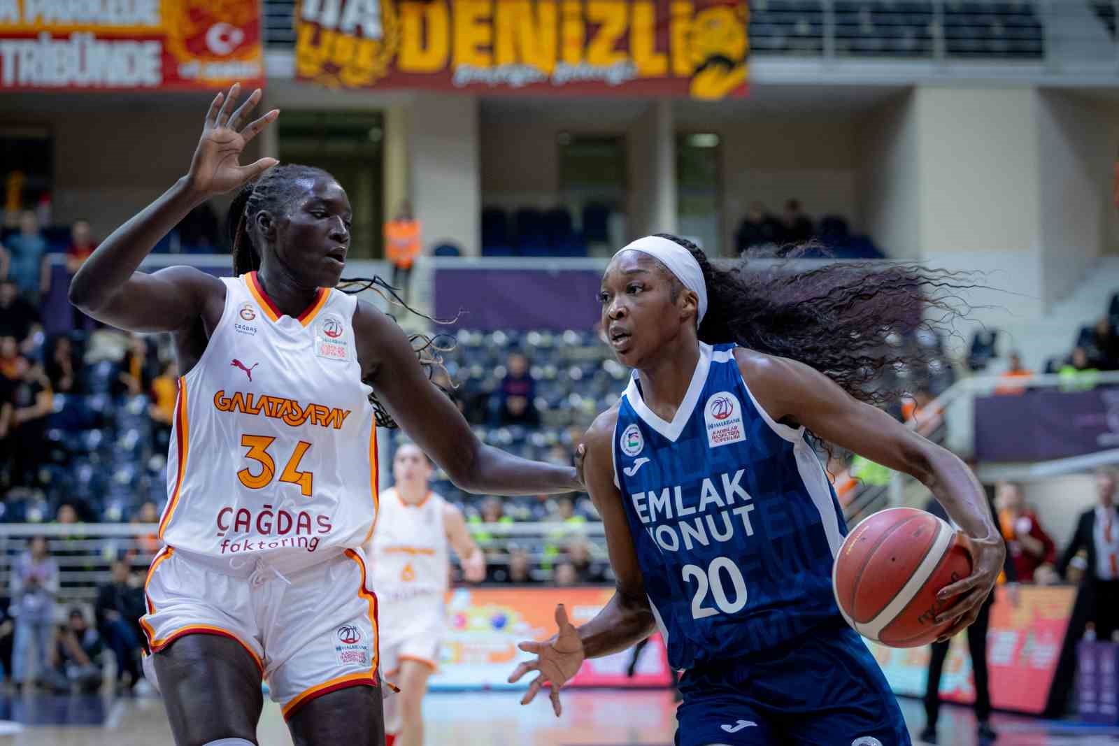 Halkbank Kadınlar Türkiye Kupası: Galatasaray: 66 - Emlak Konut: 64
